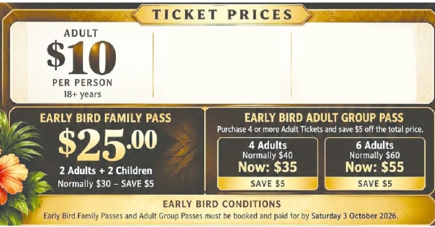 Meitaki Choice Adults Ticket