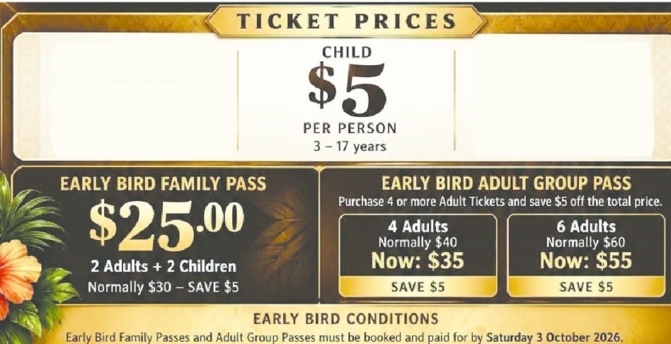 Meitaki Choice Child Ticket