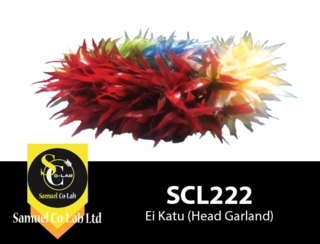 Handcraft Ei Katu Head Garland