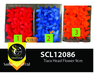12086 Foam Tiare Head Pick 9cm