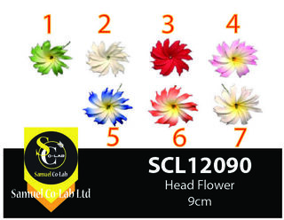 12090 Head Flower 9cm