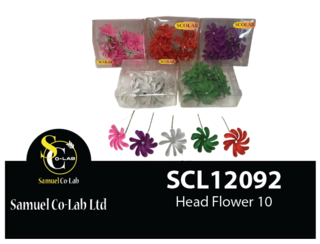 Head Flower 10 12 Pieces Per Pack