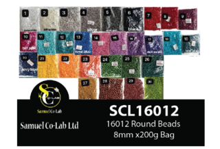 16012 Round Beads 8mmx200g Bag