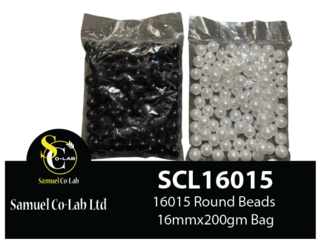 16015 Round Beads 16mmx200gm Bag