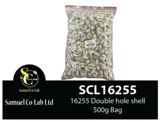 16255 Double hole shell 1x500g Bag