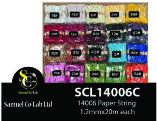 14006 Paper String 1.2mmx20m each