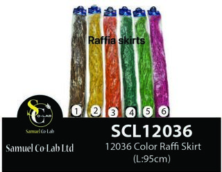 12036 Color Raffi Skirt(L:95cm)