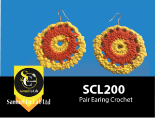 Pair Earring Crochet